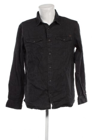 Ανδρικό πουκάμισο Jack & Jones, Μέγεθος XL, Χρώμα Γκρί, Τιμή 12,62 €