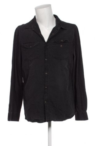 Ανδρικό πουκάμισο Jack & Jones, Μέγεθος XXL, Χρώμα Μαύρο, Τιμή 12,62 €