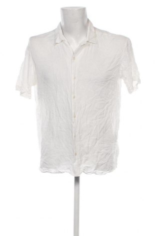 Ανδρικό πουκάμισο Jack & Jones, Μέγεθος L, Χρώμα Λευκό, Τιμή 21,03 €