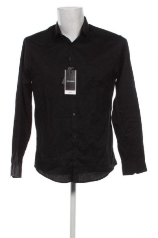 Ανδρικό πουκάμισο Jack & Jones PREMIUM, Μέγεθος M, Χρώμα Μαύρο, Τιμή 23,81 €