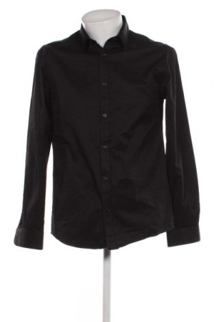 Ανδρικό πουκάμισο Jack & Jones PREMIUM, Μέγεθος L, Χρώμα Μαύρο, Τιμή 10,20 €