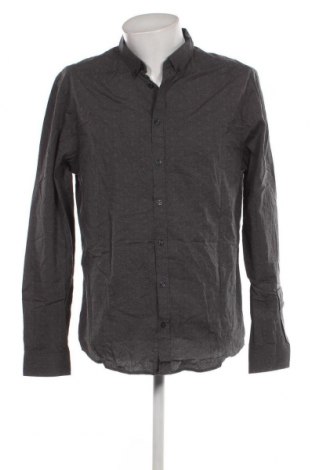 Ανδρικό πουκάμισο Jbc, Μέγεθος XL, Χρώμα Γκρί, Τιμή 10,76 €