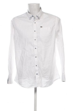 Herrenhemd Jean Carriere, Größe L, Farbe Weiß, Preis 12,11 €