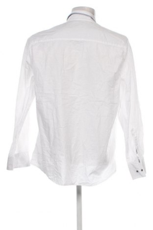 Herrenhemd Jean Carriere, Größe L, Farbe Weiß, Preis 20,18 €