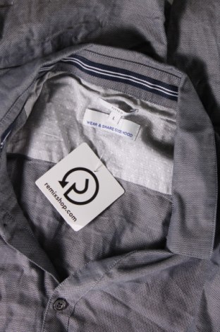 Herrenhemd Jules, Größe L, Farbe Grau, Preis 3,83 €