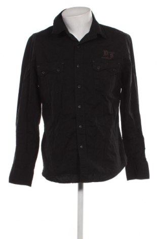 Мъжка риза Just Design, Размер XL, Цвят Черен, Цена 29,00 лв.