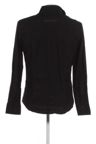 Ανδρικό πουκάμισο Just Design, Μέγεθος XL, Χρώμα Μαύρο, Τιμή 17,94 €