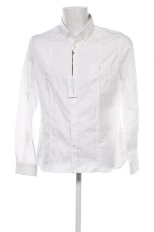 Ανδρικό πουκάμισο Keystone, Μέγεθος L, Χρώμα Λευκό, Τιμή 39,69 €