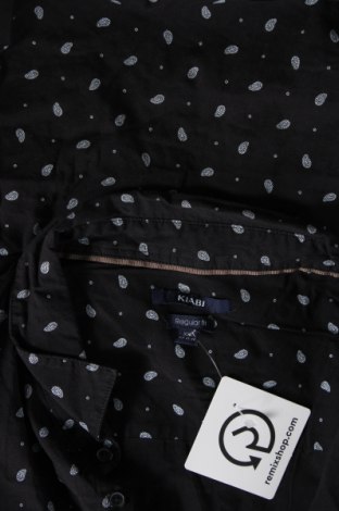 Мъжка риза Kiabi, Размер XXL, Цвят Черен, Цена 29,00 лв.