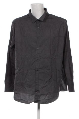 Ανδρικό πουκάμισο Kiah, Μέγεθος 4XL, Χρώμα Γκρί, Τιμή 21,03 €