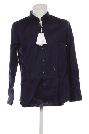Ανδρικό πουκάμισο Lacoste, Μέγεθος L, Χρώμα Μπλέ, Τιμή 49,79 €