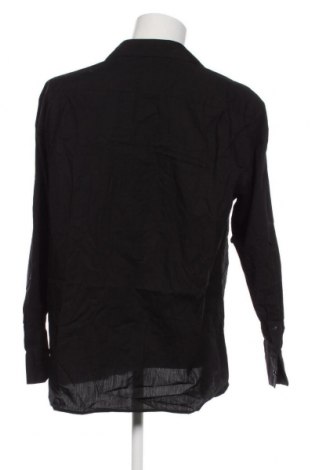 Ανδρικό πουκάμισο Leonardo, Μέγεθος XL, Χρώμα Μαύρο, Τιμή 17,94 €