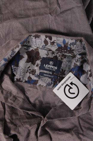 Herrenhemd Lerros, Größe S, Farbe Braun, Preis 4,73 €
