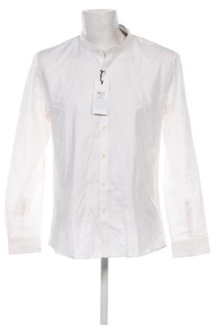Мъжка риза Lindbergh, Размер XXL, Цвят Екрю, Цена 47,12 лв.