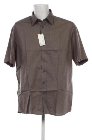Мъжка риза Lorenzo Calvino, Размер XL, Цвят Бежов, Цена 25,30 лв.