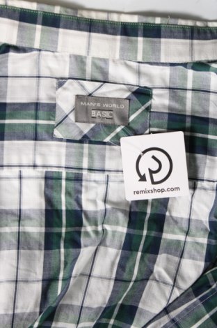 Ανδρικό πουκάμισο Man's World, Μέγεθος XXL, Χρώμα Πολύχρωμο, Τιμή 27,70 €