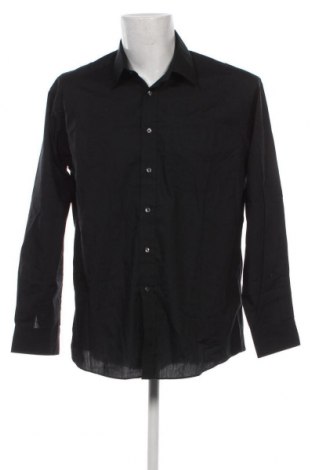 Мъжка риза Marks & Spencer, Размер L, Цвят Черен, Цена 16,20 лв.