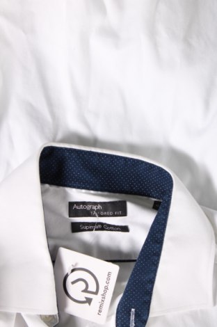 Herrenhemd Marks & Spencer Autograph, Größe XL, Farbe Weiß, Preis 28,00 €