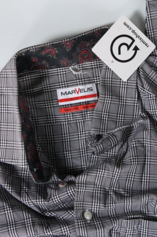 Мъжка риза Marvelis, Размер L, Цвят Сив, Цена 16,66 лв.