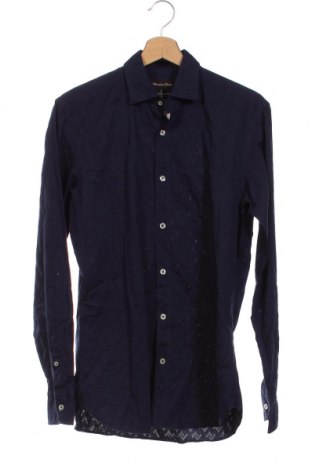 Ανδρικό πουκάμισο Massimo Dutti, Μέγεθος S, Χρώμα Μπλέ, Τιμή 20,41 €