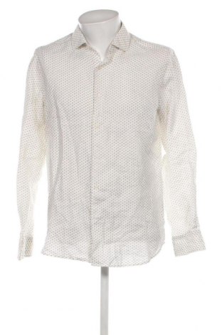 Мъжка риза Massimo Dutti, Размер L, Цвят Бял, Цена 60,00 лв.
