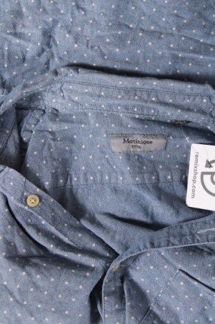 Ανδρικό πουκάμισο Matinique, Μέγεθος XL, Χρώμα Μπλέ, Τιμή 23,47 €