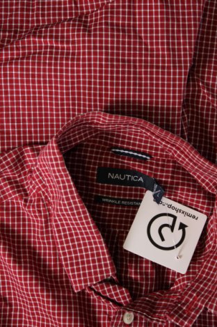 Ανδρικό πουκάμισο Nautica, Μέγεθος L, Χρώμα Κόκκινο, Τιμή 34,02 €