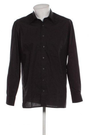 Ανδρικό πουκάμισο Olymp, Μέγεθος M, Χρώμα Μαύρο, Τιμή 19,04 €