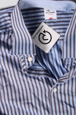 Ανδρικό πουκάμισο Olymp, Μέγεθος XXL, Χρώμα Μπλέ, Τιμή 21,77 €