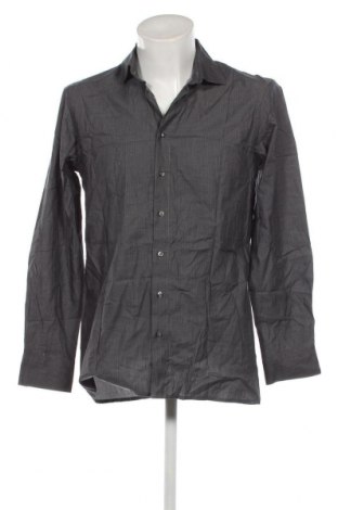 Ανδρικό πουκάμισο Olymp, Μέγεθος M, Χρώμα Γκρί, Τιμή 5,10 €