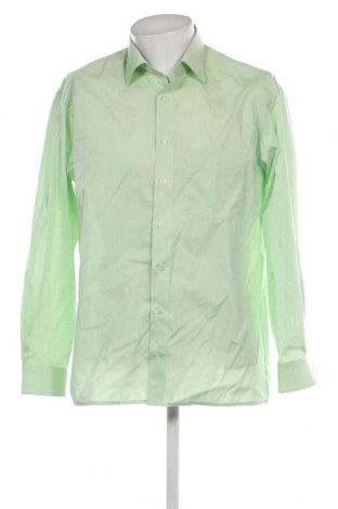 Ανδρικό πουκάμισο Olymp, Μέγεθος L, Χρώμα Πράσινο, Τιμή 16,80 €