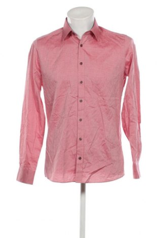 Ανδρικό πουκάμισο Olymp, Μέγεθος M, Χρώμα Κόκκινο, Τιμή 34,02 €