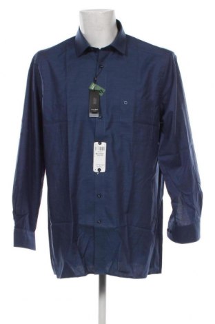 Ανδρικό πουκάμισο Olymp, Μέγεθος XL, Χρώμα Μπλέ, Τιμή 46,02 €