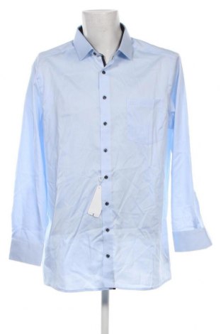 Ανδρικό πουκάμισο Olymp, Μέγεθος XXL, Χρώμα Μπλέ, Τιμή 54,33 €