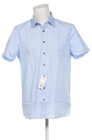Ανδρικό πουκάμισο Olymp, Μέγεθος XL, Χρώμα Μπλέ, Τιμή 31,73 €