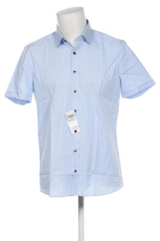 Мъжка риза Olymp, Размер L, Цвят Син, Цена 64,80 лв.