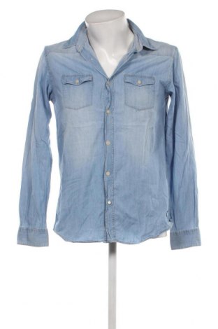 Herrenhemd Originals By Jack & Jones, Größe M, Farbe Blau, Preis 10,20 €
