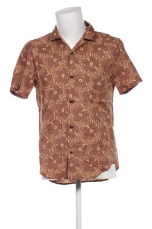 Мъжка риза Outerknown, Размер M, Цвят Кафяв, Цена 87,60 лв.