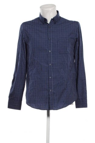 Ανδρικό πουκάμισο Oviesse, Μέγεθος M, Χρώμα Μπλέ, Τιμή 3,59 €