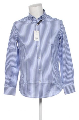 Ανδρικό πουκάμισο Oviesse, Μέγεθος M, Χρώμα Μπλέ, Τιμή 13,04 €