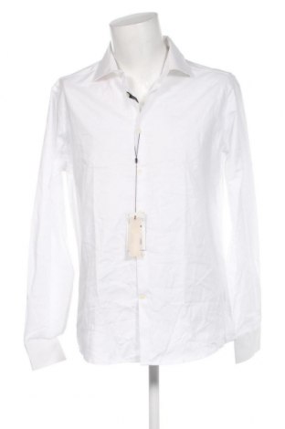 Ανδρικό πουκάμισο Oviesse, Μέγεθος XL, Χρώμα Λευκό, Τιμή 23,71 €
