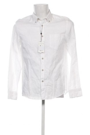 Мъжка риза Oviesse, Размер M, Цвят Бял, Цена 46,00 лв.