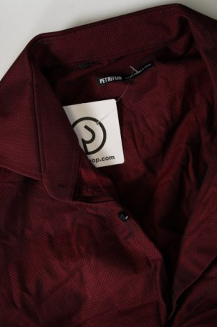 Herrenhemd PETRIFUN, Größe L, Farbe Rot, Preis 11,59 €