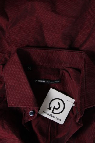 Pánska košeľa  PETRIFUN, Veľkosť M, Farba Červená, Cena  19,28 €