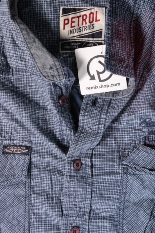 Ανδρικό πουκάμισο Petrol Industries, Μέγεθος XL, Χρώμα Μπλέ, Τιμή 7,15 €