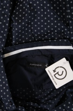 Ανδρικό πουκάμισο Portonova, Μέγεθος XL, Χρώμα Μπλέ, Τιμή 10,23 €