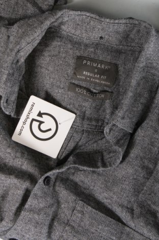 Herrenhemd Primark, Größe S, Farbe Grau, Preis 4,04 €