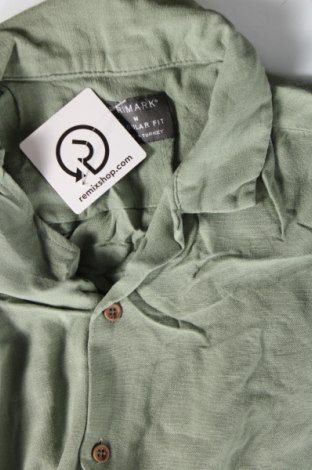 Herrenhemd Primark, Größe M, Farbe Grün, Preis 14,84 €
