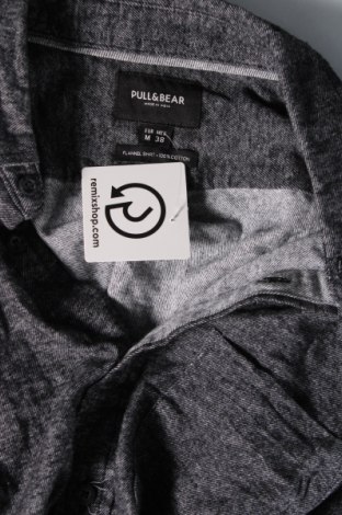 Herrenhemd Pull&Bear, Größe M, Farbe Grau, Preis € 4,04