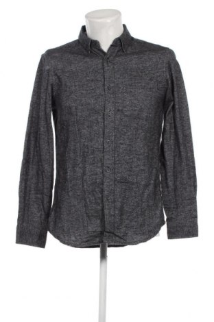 Ανδρικό πουκάμισο Pull&Bear, Μέγεθος M, Χρώμα Γκρί, Τιμή 9,87 €